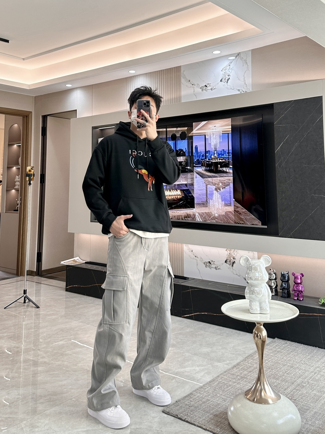 Gucc /2025秋冬新品 马年限定/本命年宝宝快入定制顶级卫衣棉，面料特别有质感，冬季必备单品，保暖