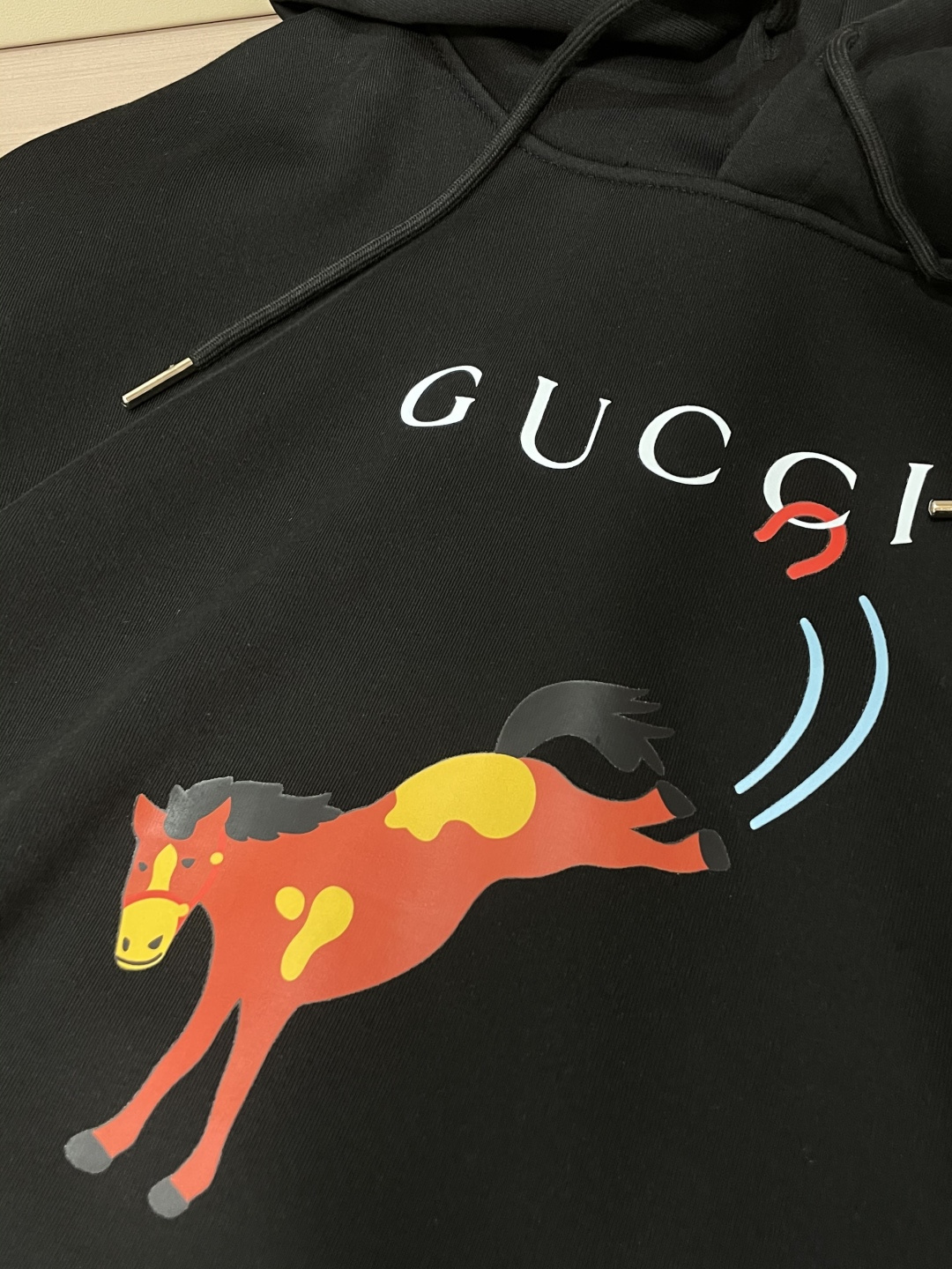 Gucc /2025秋冬新品 马年限定/本命年宝宝快入定制顶级卫衣棉，面料特别有质感，冬季必备单品，保暖