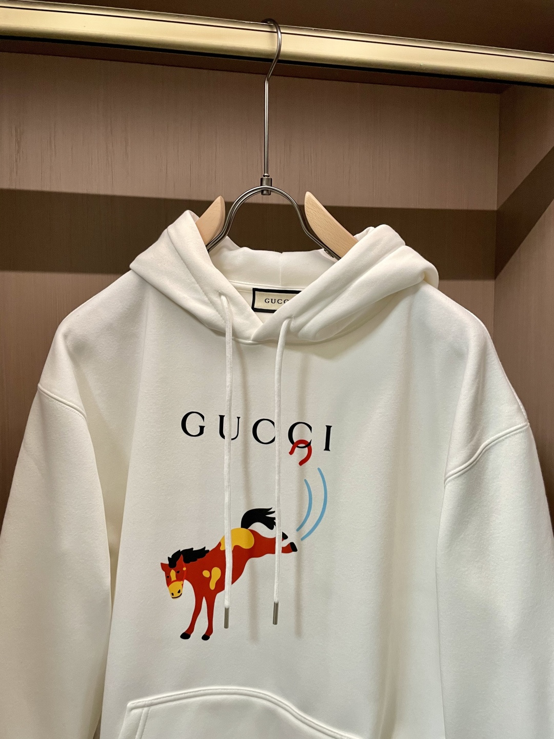 Gucc /2025秋冬新品 马年限定/本命年宝宝快入定制顶级卫衣棉，面料特别有质感，冬季必备单品，保暖