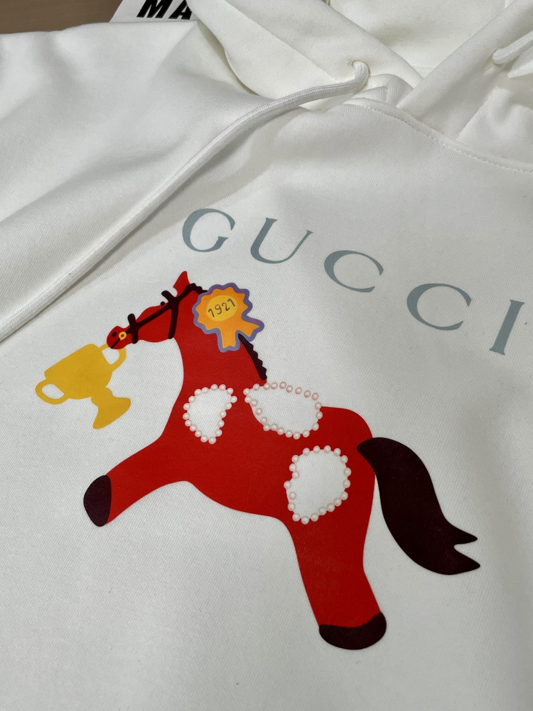 Gucc /2025秋冬新品 马年限定/本命年宝宝快入定制顶级卫衣棉，面料特别有质感，冬季必备单品，保暖