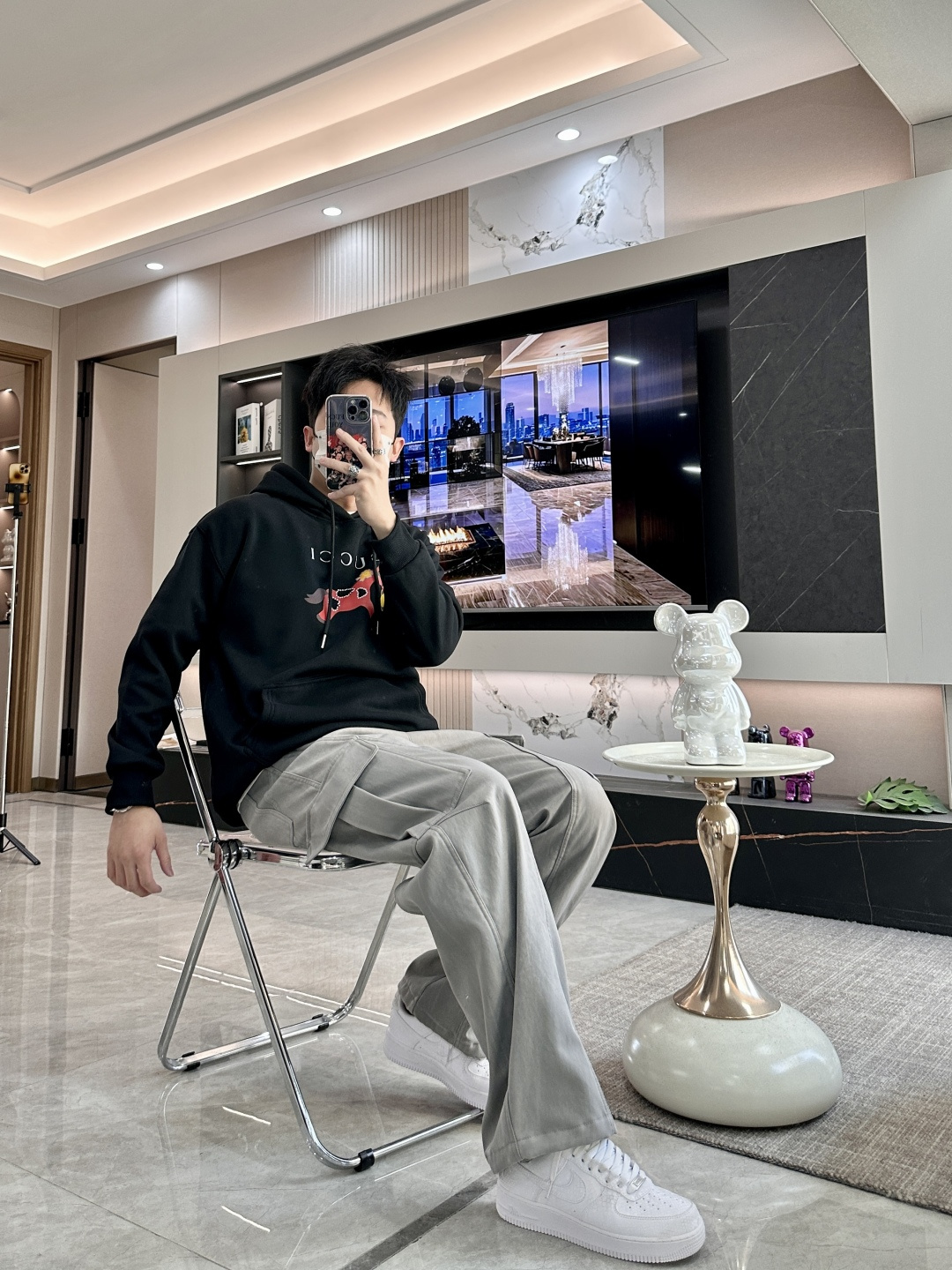 Gucc /2025秋冬新品 马年限定/本命年宝宝快入定制顶级卫衣棉，面料特别有质感，冬季必备单品，保暖