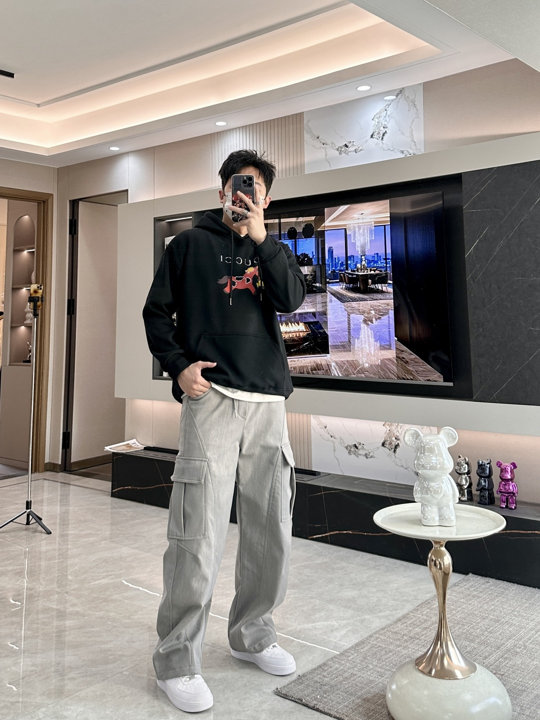 Gucc /2025秋冬新品 马年限定/本命年宝宝快入定制顶级卫衣棉，面料特别有质感，冬季必备单品，保暖