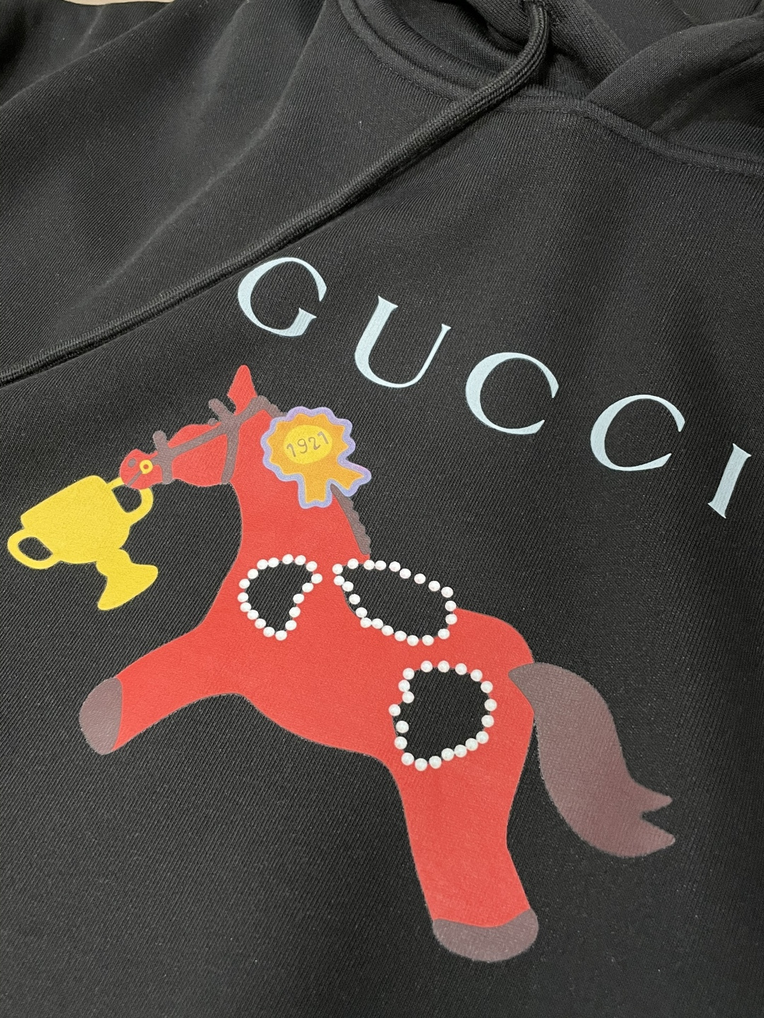 Gucc /2025秋冬新品 马年限定/本命年宝宝快入定制顶级卫衣棉，面料特别有质感，冬季必备单品，保暖