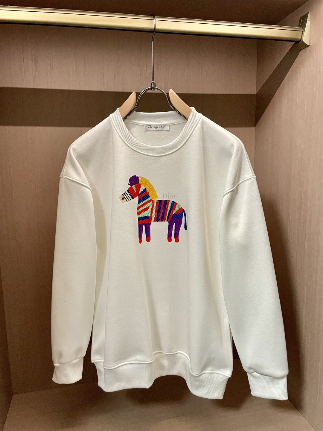 Dior /2025秋冬新品 马年限定/本命年宝宝快入定制顶级卫衣棉，面料特别有质感，冬季必备单品，保暖