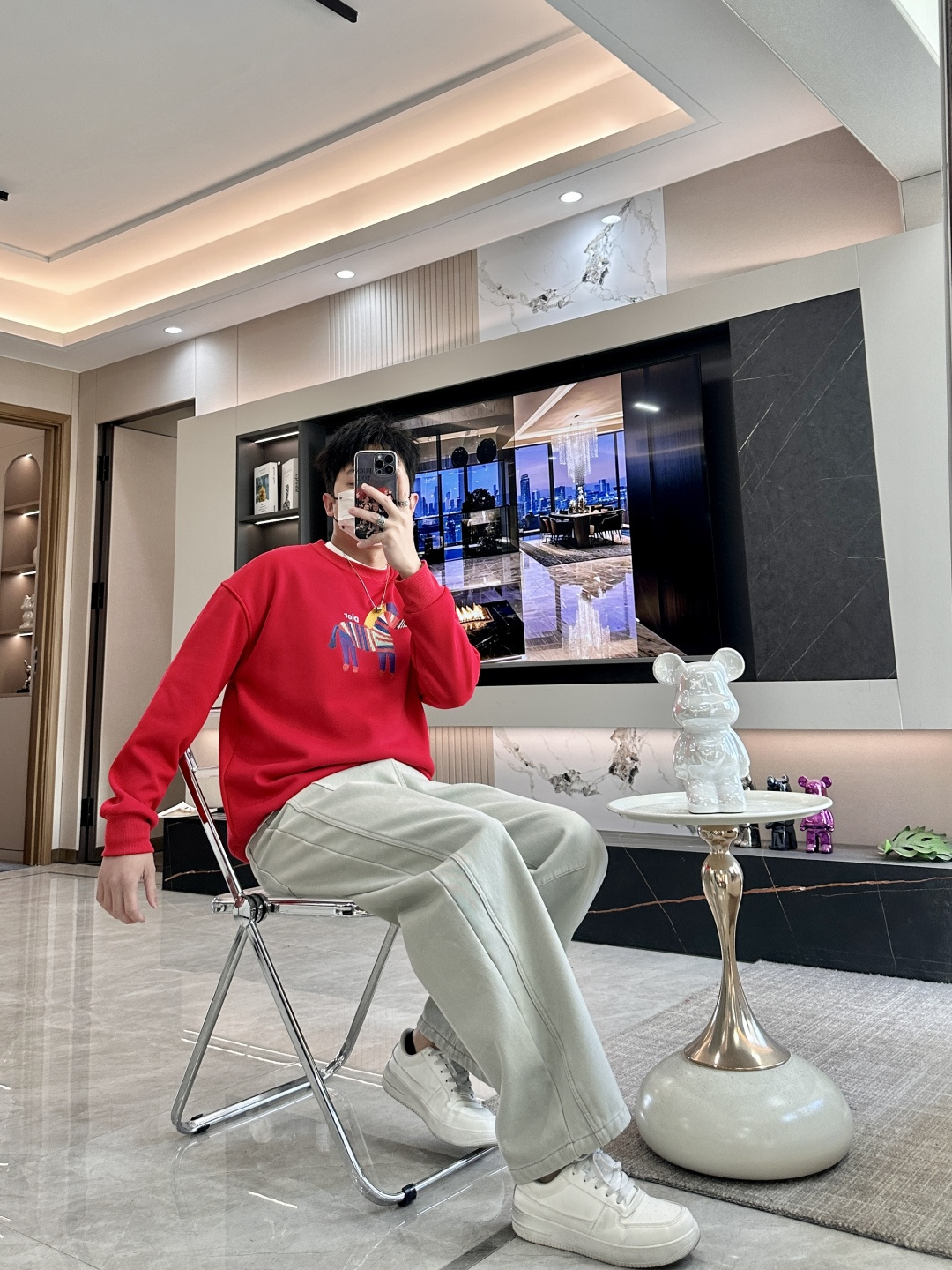 Dior /2025秋冬新品 马年限定/本命年宝宝快入定制顶级卫衣棉，面料特别有质感，冬季必备单品，保暖