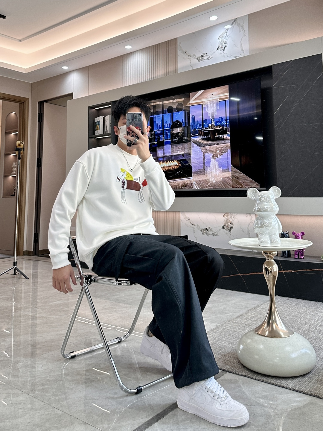 Dior /2025秋冬新品 马年限定/本命年宝宝快入定制顶级卫衣棉，面料特别有质感，冬季必备单品，保暖