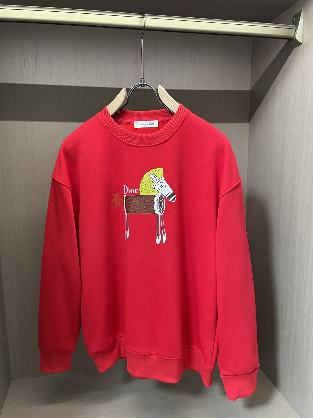 Dior /2025秋冬新品 马年限定/本命年宝宝快入定制顶级卫衣棉，面料特别有质感，冬季必备单品，保暖