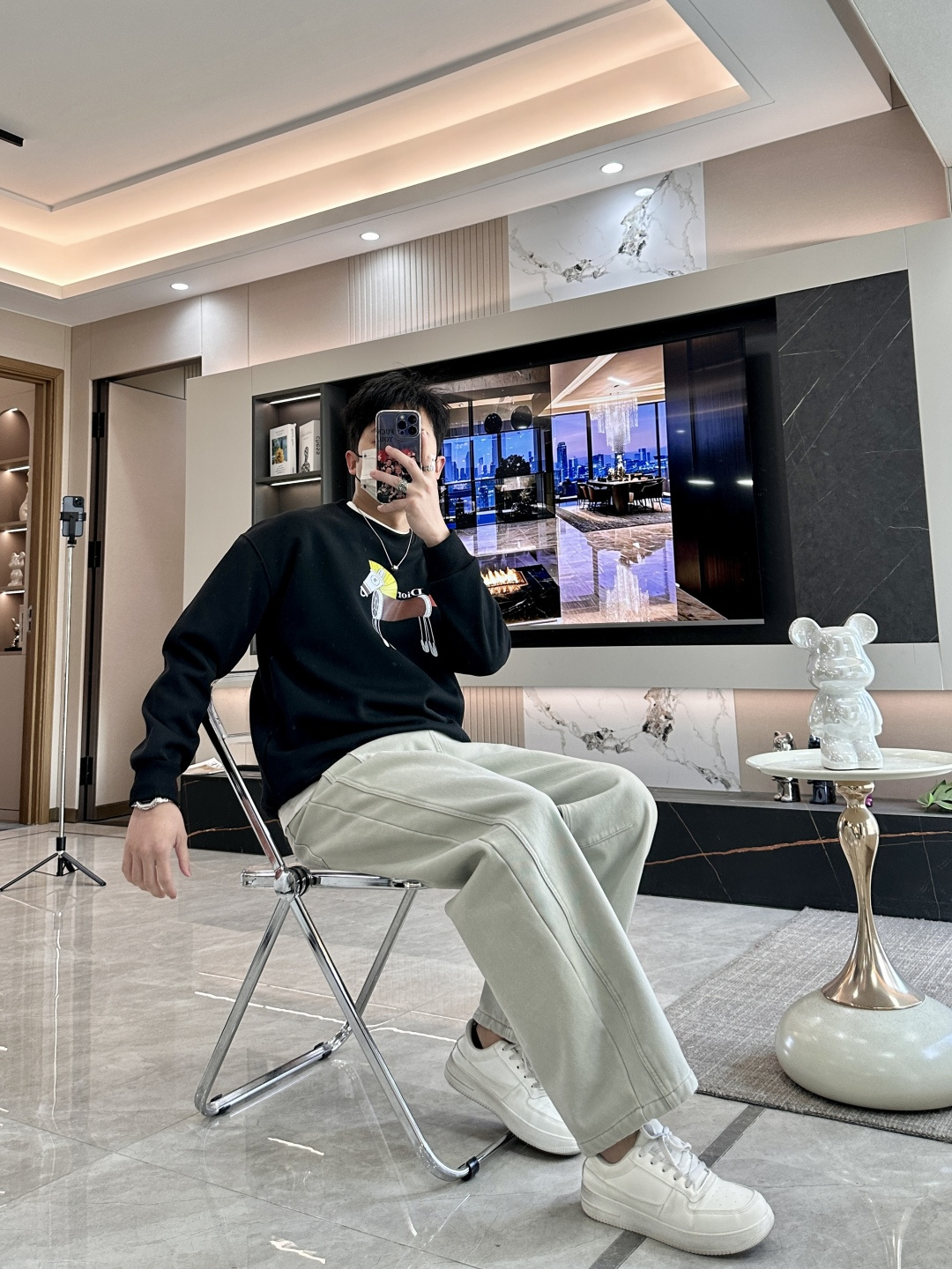 Dior /2025秋冬新品 马年限定/本命年宝宝快入定制顶级卫衣棉，面料特别有质感，冬季必备单品，保暖