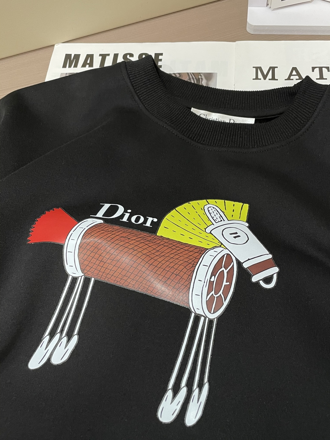 Dior /2025秋冬新品 马年限定/本命年宝宝快入定制顶级卫衣棉，面料特别有质感，冬季必备单品，保暖