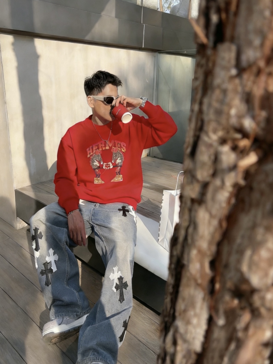 爱🐎仕/2025秋冬新品 定制顶级卫衣棉，面料特别有质感，冬季必备单品，保暖性好。男女通穿，细节到位，版