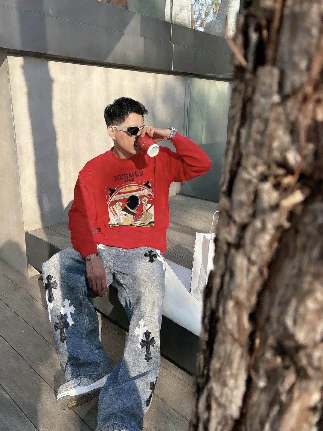 爱🐎仕/2025秋冬新品 定制顶级卫衣棉，面料特别有质感，冬季必备单品，保暖性好。男女通穿，细节到位，版