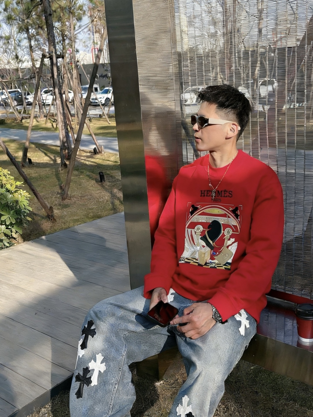 爱🐎仕/2025秋冬新品 定制顶级卫衣棉，面料特别有质感，冬季必备单品，保暖性好。男女通穿，细节到位，版