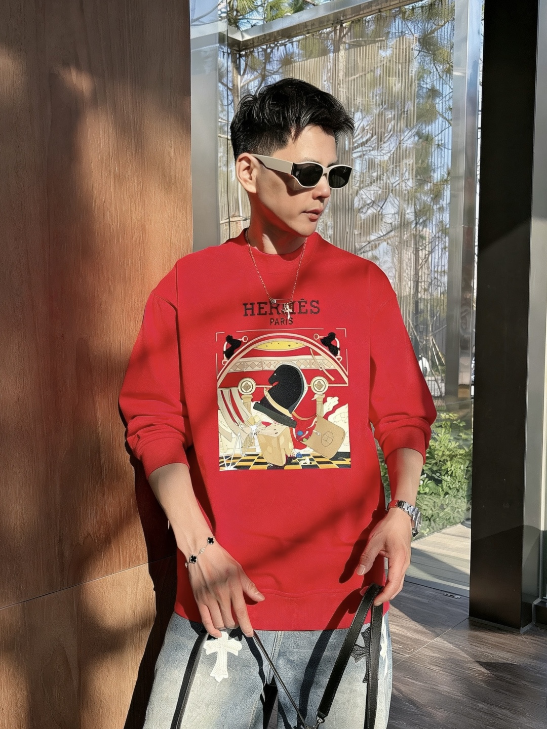 爱🐎仕/2025秋冬新品 定制顶级卫衣棉，面料特别有质感，冬季必备单品，保暖性好。男女通穿，细节到位，版