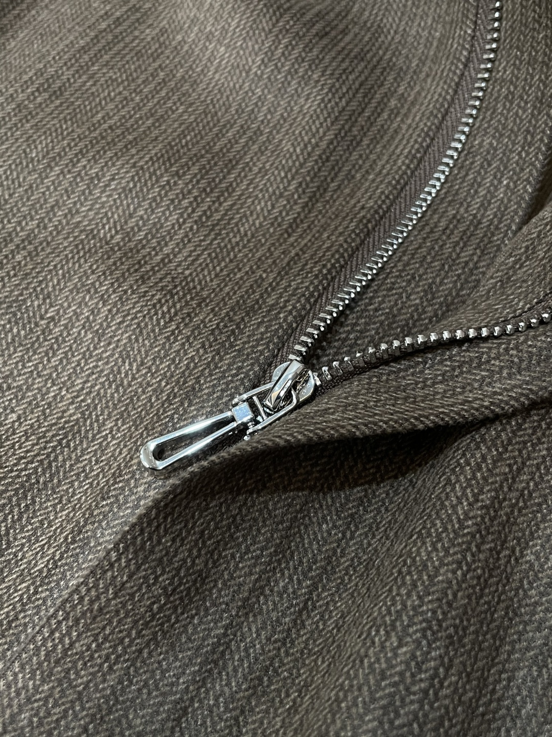 Burberry博柏利M-3XL磨毛肌理保暖衬衫外套 男士商务休闲全拉链长袖上衣✅ 磨毛针织肌理面料定制