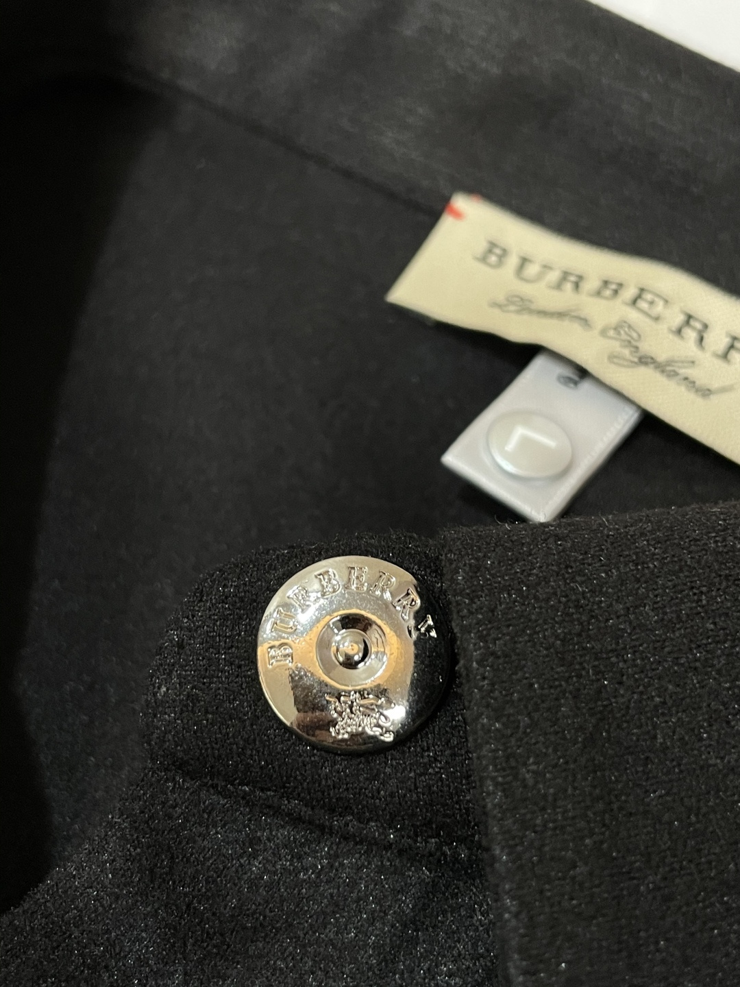 Burberry博柏利M-3XL磨毛肌理保暖衬衫外套 男士商务休闲全拉链长袖上衣✅ 磨毛针织肌理面料定制