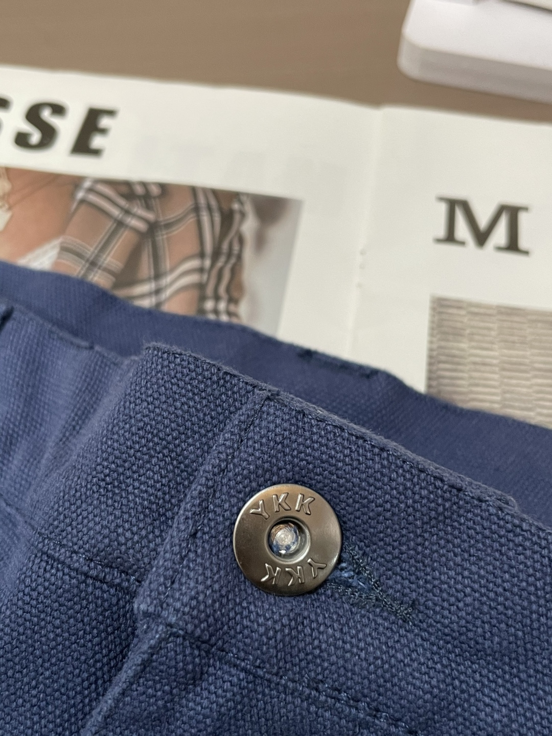 Arc'teryx始祖鸟M-2XL三本针重磅法工蓝长裤 男士户外高色牢度直筒工装裤🔥 重磅高密法工蓝帆布