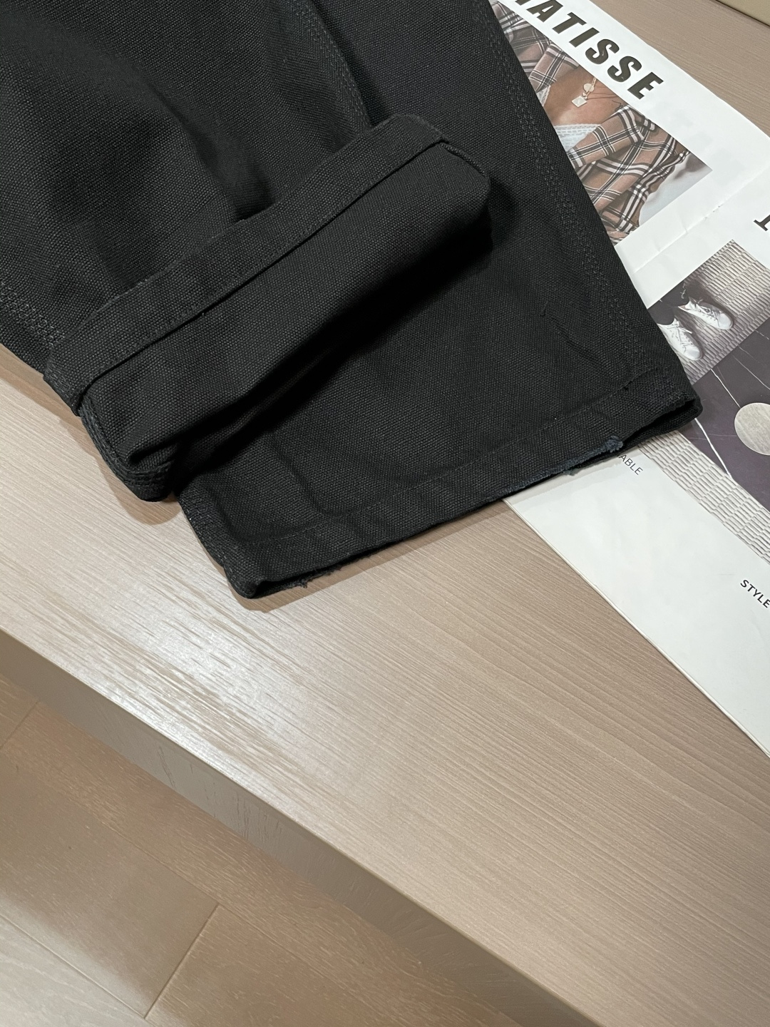 Arc'teryx始祖鸟M-2XL三本针重磅法工蓝长裤 男士户外高色牢度直筒工装裤🔥 重磅高密法工蓝帆布