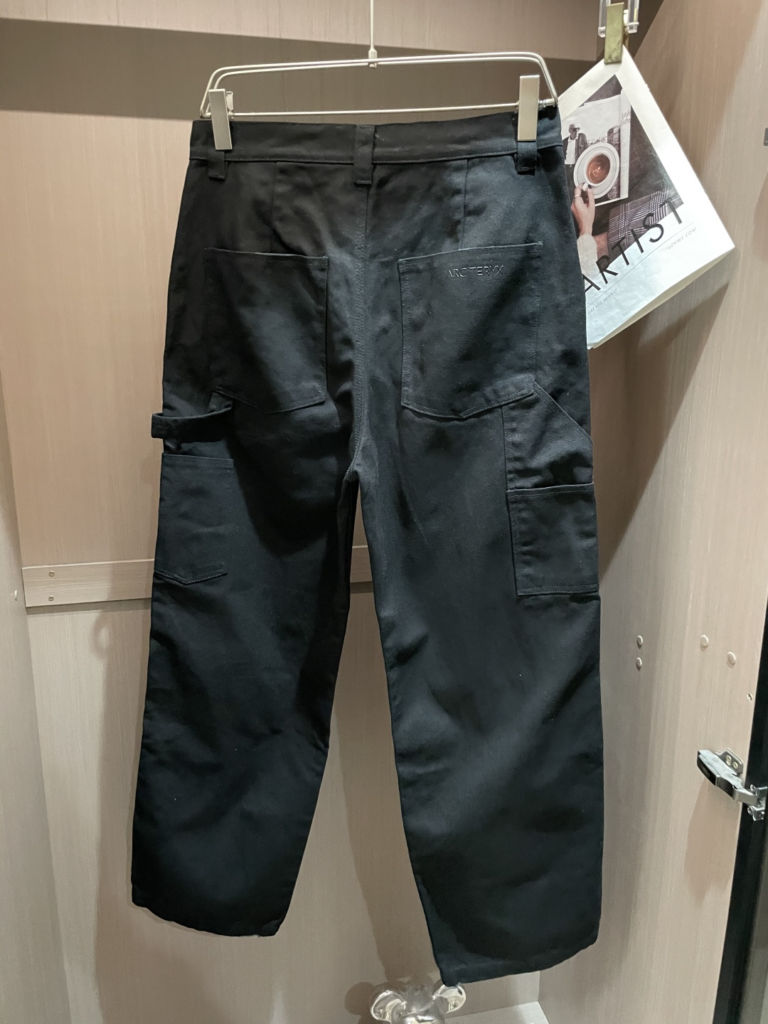 Arc'teryx始祖鸟M-2XL三本针重磅法工蓝长裤 男士户外高色牢度直筒工装裤🔥 重磅高密法工蓝帆布