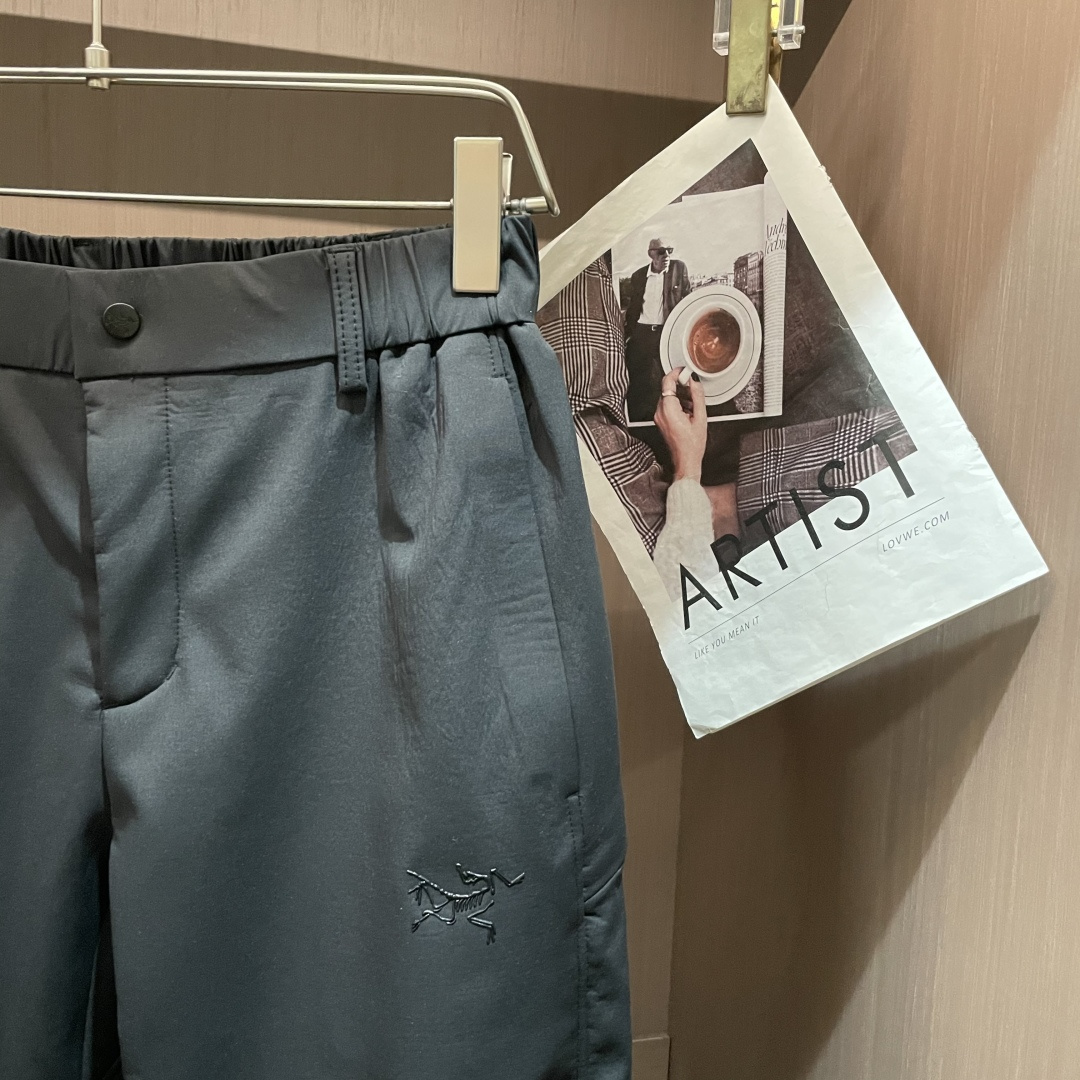 Arc'teryx始祖鸟Sawyer男士户外加绒立体冲锋裤 M-2XL✨ 硬核户外加绒保暖科技，内里高密