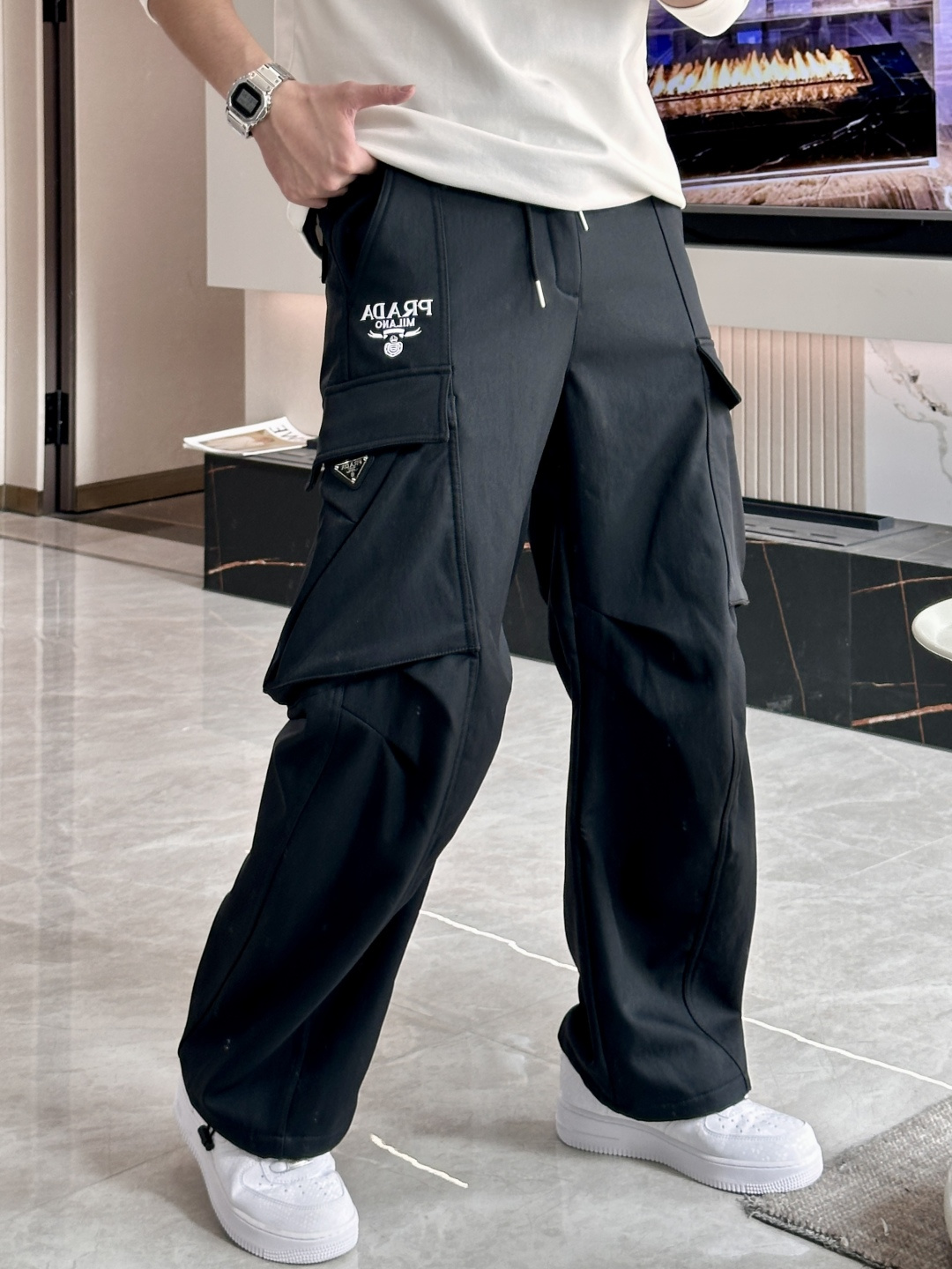 Prad 2025秋冬最新系列男士加厚休闲裤！内里加绒，非常保暖，北方的宝子们赶紧备上！采用客供弹力柔棉