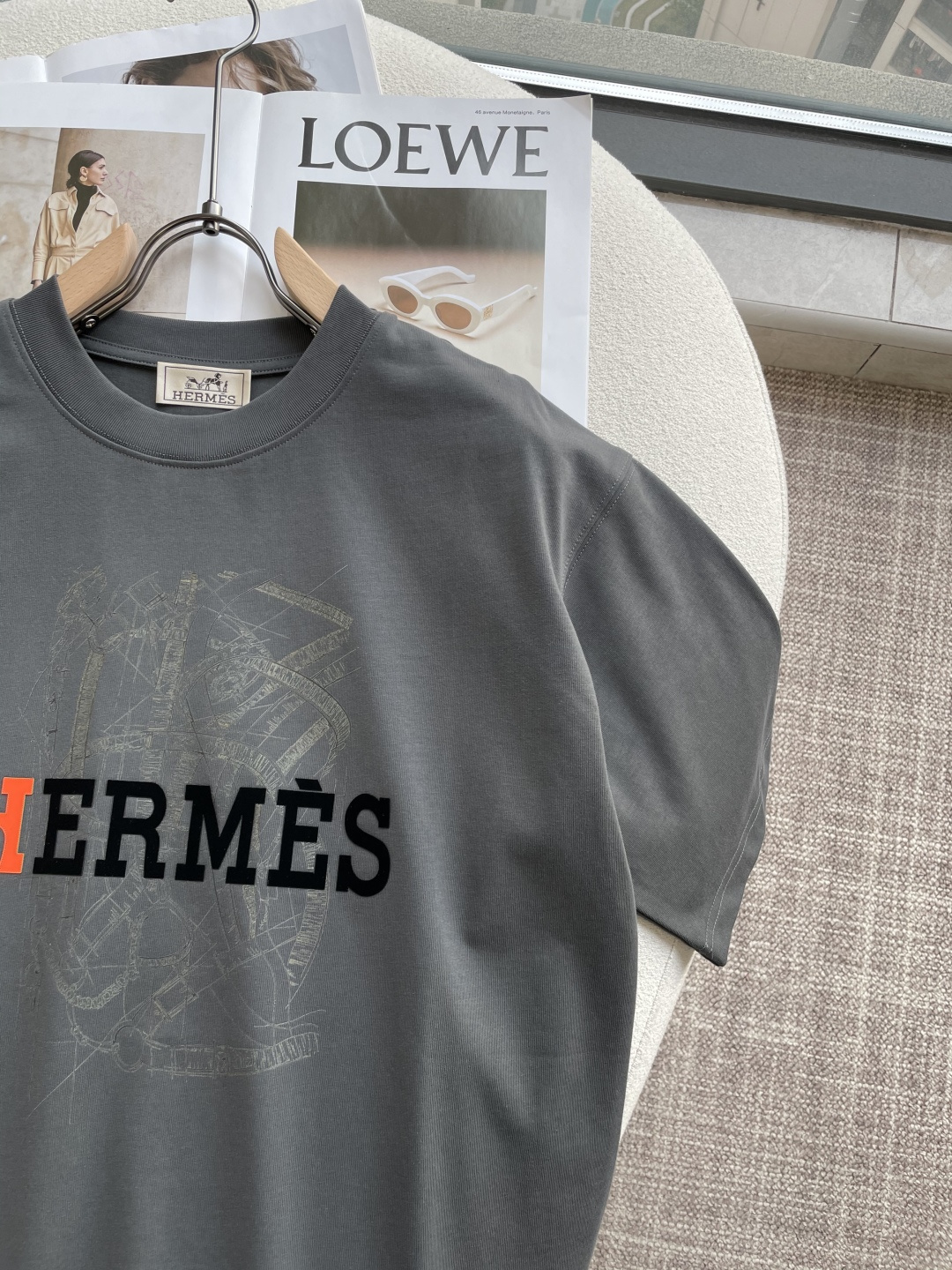 爱🐎仕2026春夏款/官网同步面料采用重磅纯棉精梳棉面料，OS宽松版型，上身版型超正！日常百搭，衣橱必备