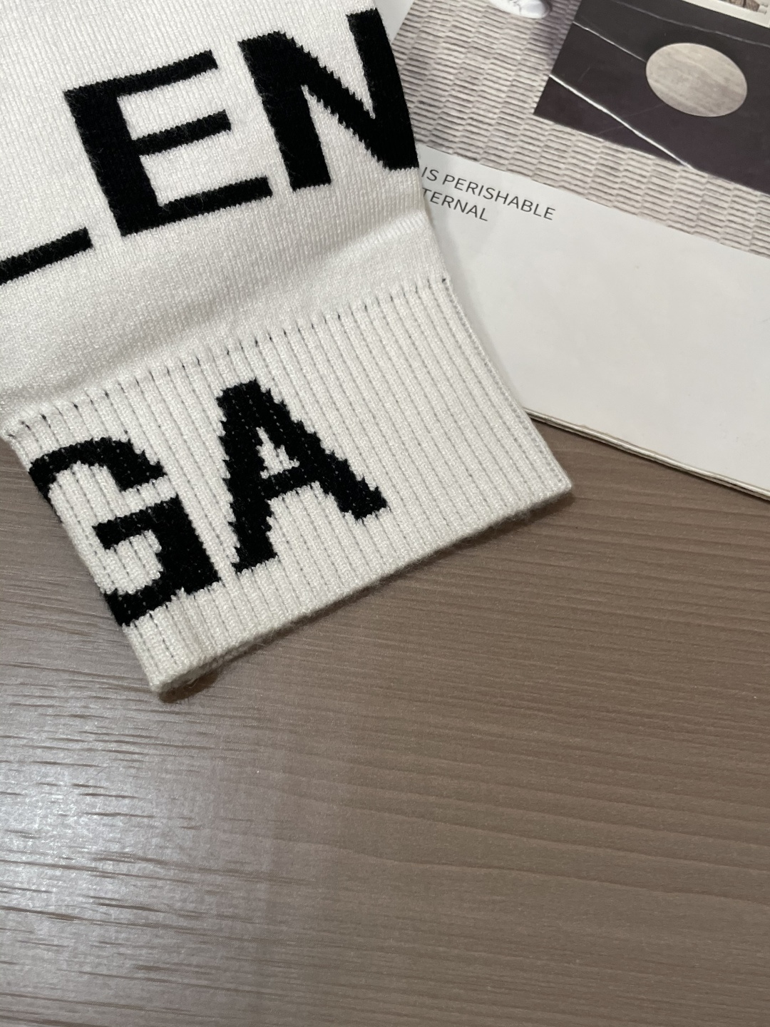 巴黎世家 重磅推荐！2025aw秋冬新款 专柜同步 时尚经典基础款针织衫 秋冬必备款 采用针织衫加厚毛衣