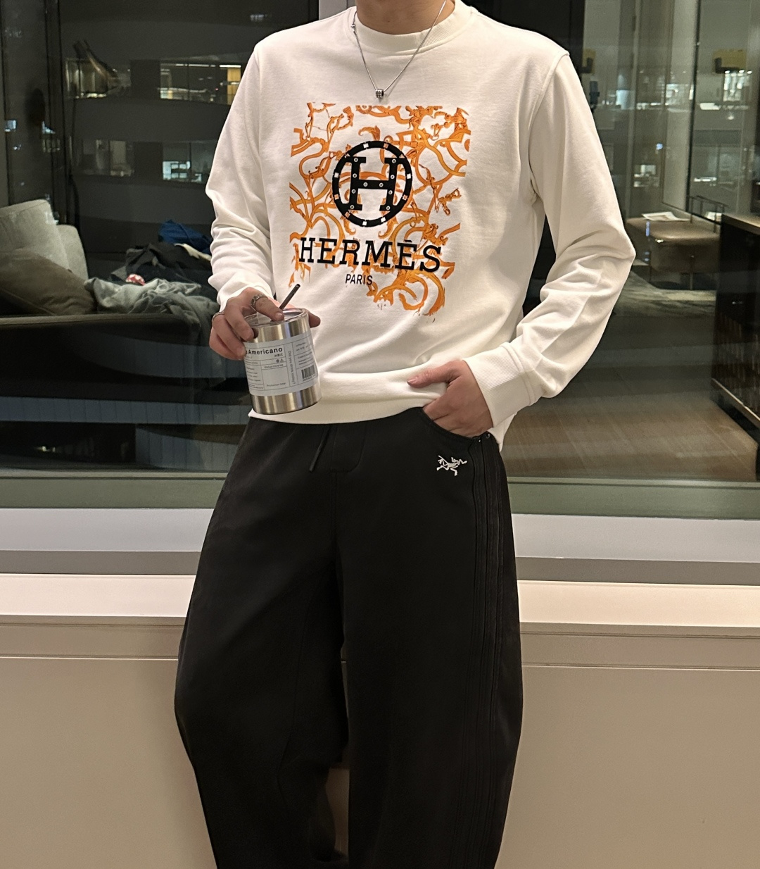 爱🐎仕 /2025秋冬新品 定制顶级卫衣棉，面料特别有质感，冬季必备单品，保暖性好。男女通穿，细节到位，