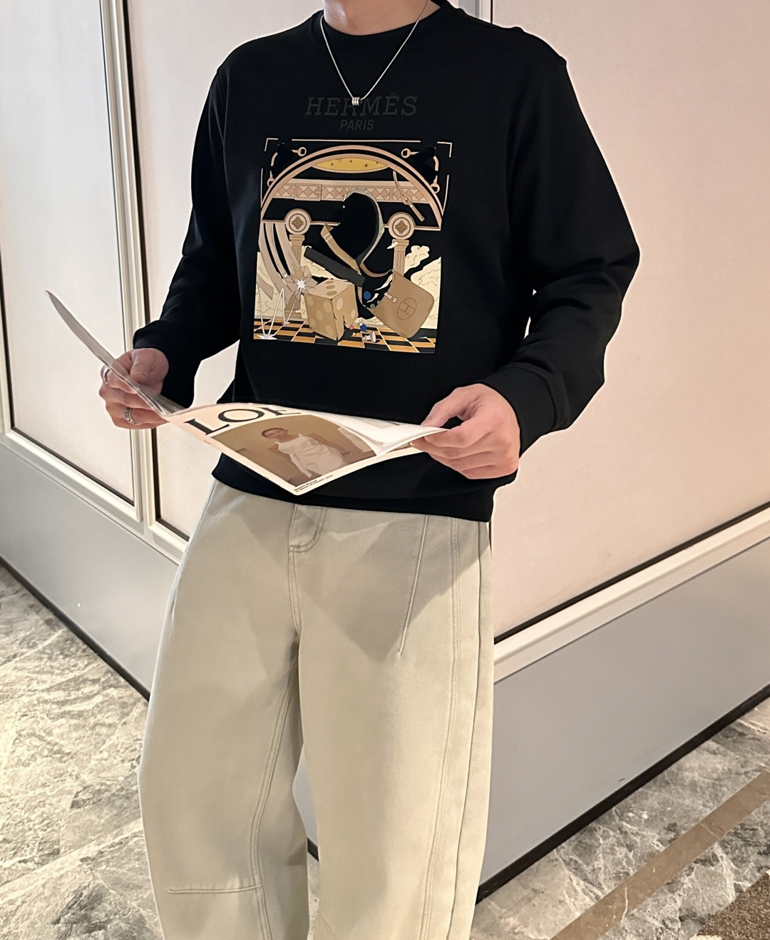 爱🐎仕 /2025秋冬新品 定制顶级卫衣棉，面料特别有质感，冬季必备单品，保暖性好。男女通穿，细节到位，