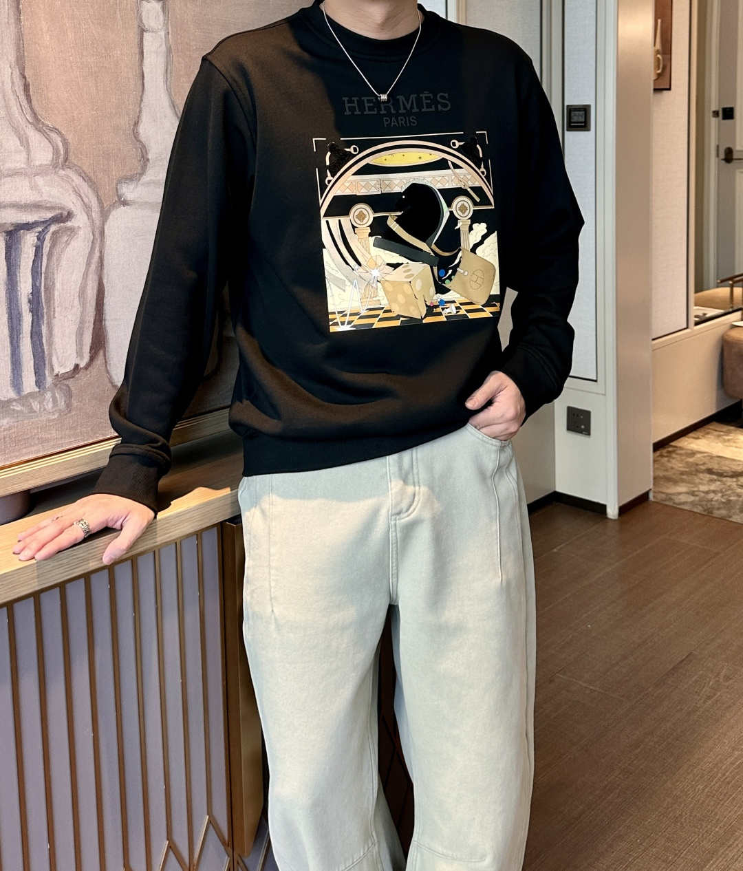 爱🐎仕 /2025秋冬新品 定制顶级卫衣棉，面料特别有质感，冬季必备单品，保暖性好。男女通穿，细节到位，