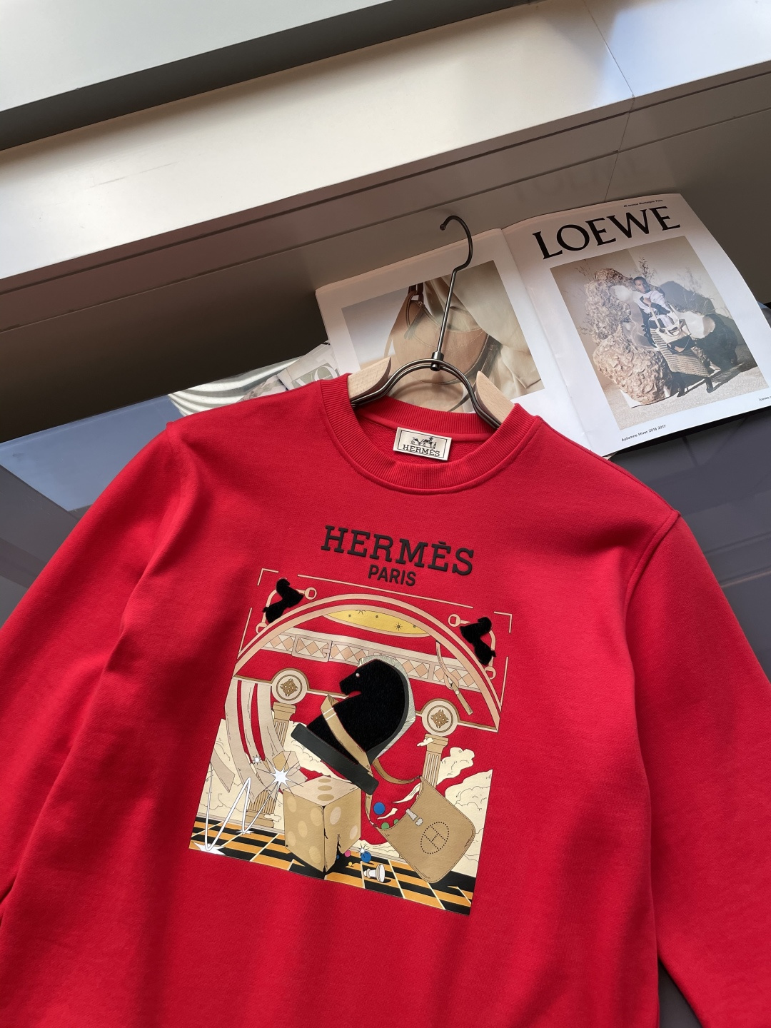 爱🐎仕 /2025秋冬新品 定制顶级卫衣棉，面料特别有质感，冬季必备单品，保暖性好。男女通穿，细节到位，