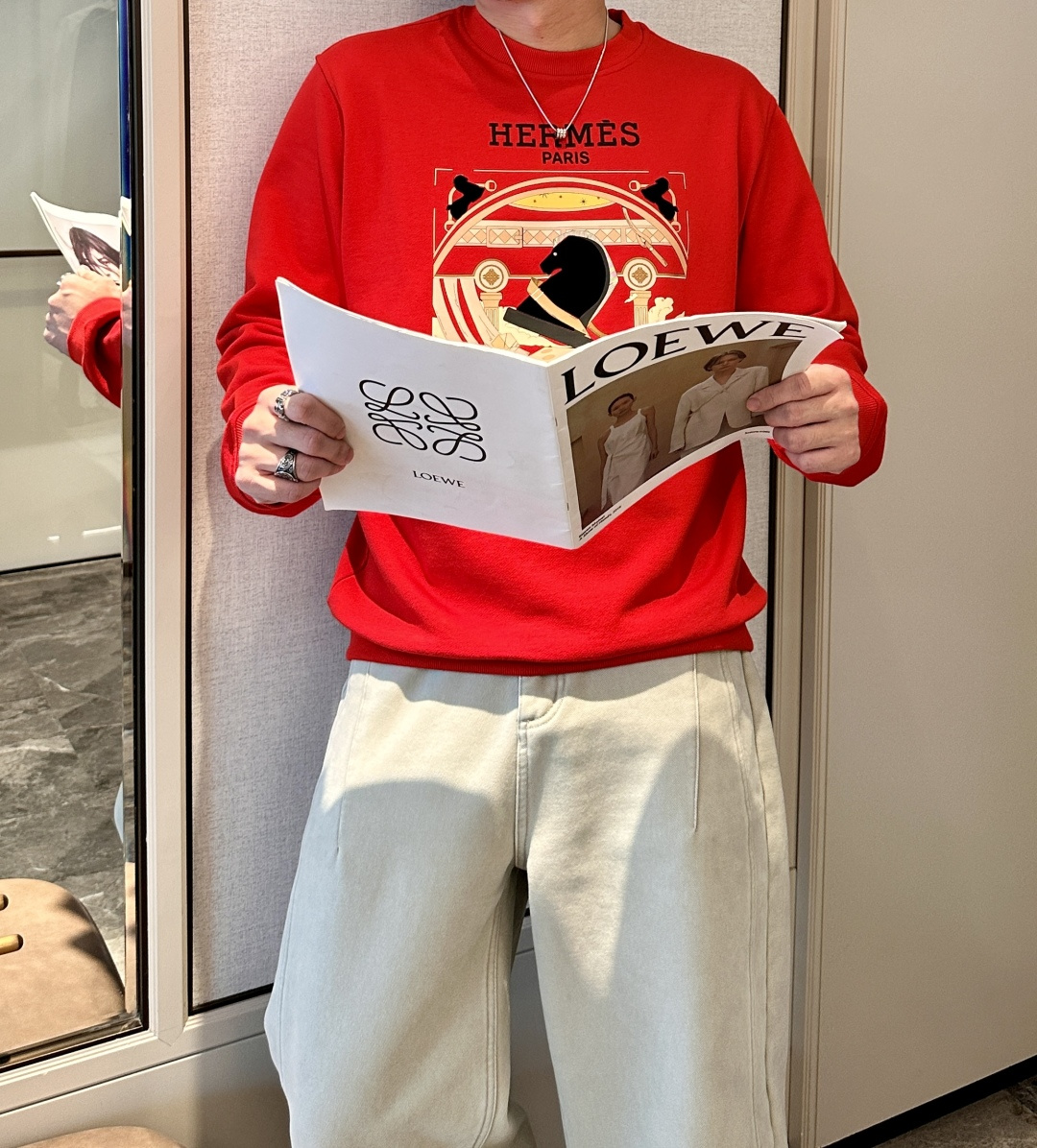 爱🐎仕 /2025秋冬新品 定制顶级卫衣棉，面料特别有质感，冬季必备单品，保暖性好。男女通穿，细节到位，