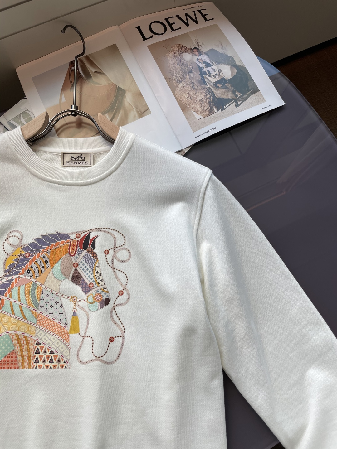 爱🐎仕 /2025秋冬新品 定制顶级卫衣棉，面料特别有质感，冬季必备单品，保暖性好。男女通穿，细节到位，