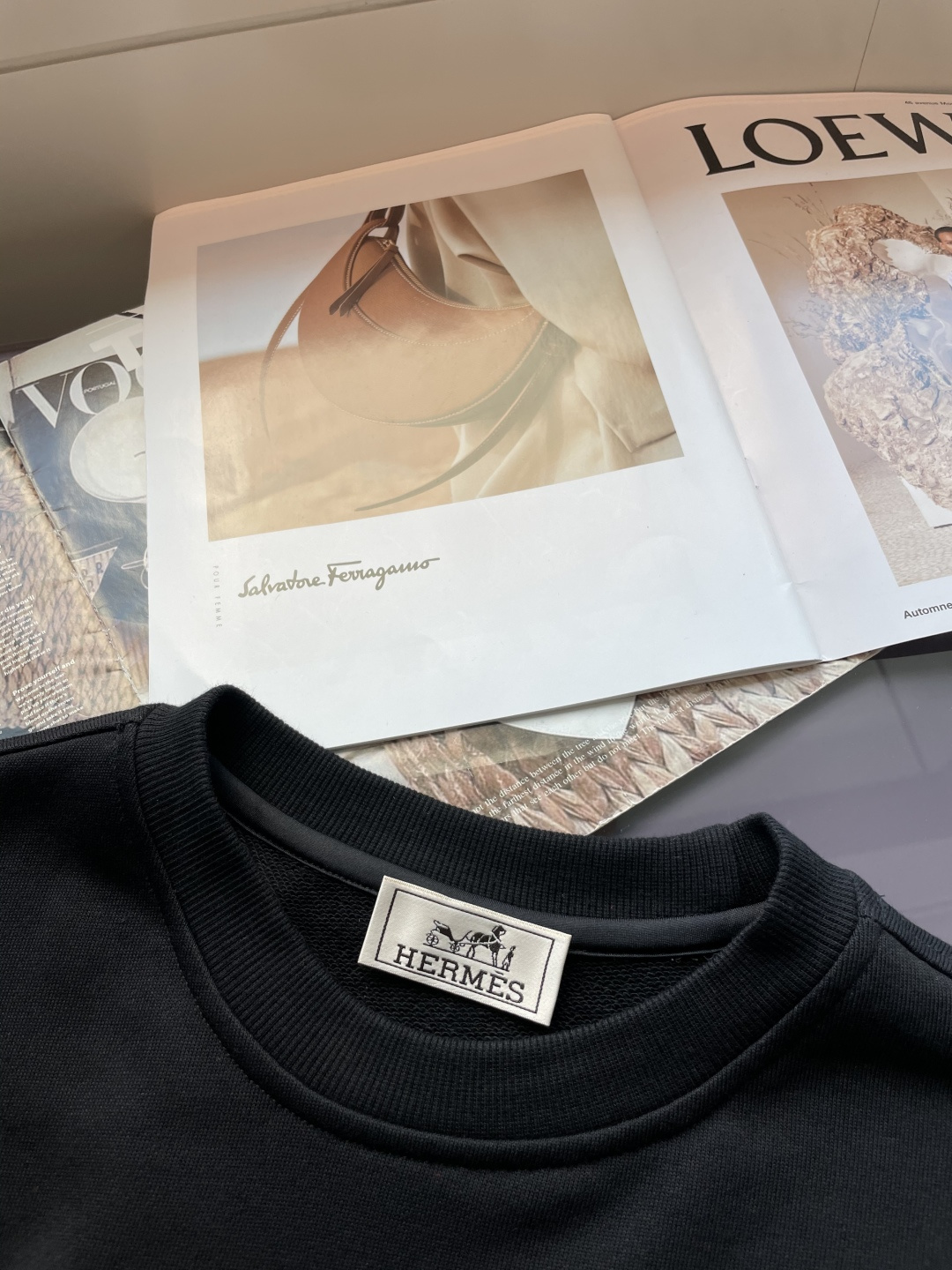 爱🐎仕 /2025秋冬新品 定制顶级卫衣棉，面料特别有质感，冬季必备单品，保暖性好。男女通穿，细节到位，