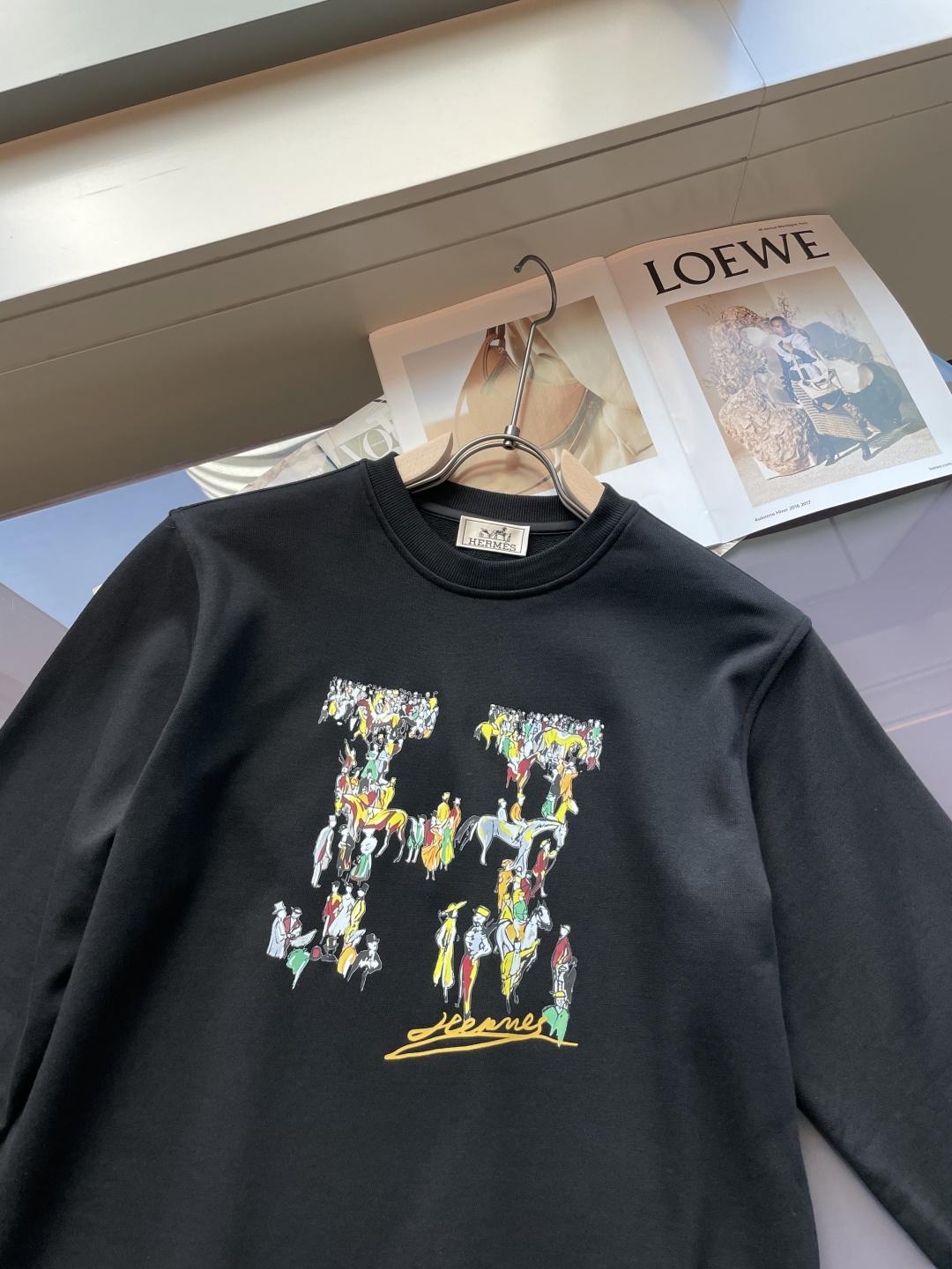 爱🐎仕 /2025秋冬新品 定制顶级卫衣棉，面料特别有质感，冬季必备单品，保暖性好。男女通穿，细节到位，