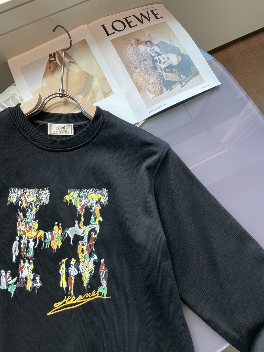 爱🐎仕 /2025秋冬新品 定制顶级卫衣棉，面料特别有质感，冬季必备单品，保暖性好。男女通穿，细节到位，