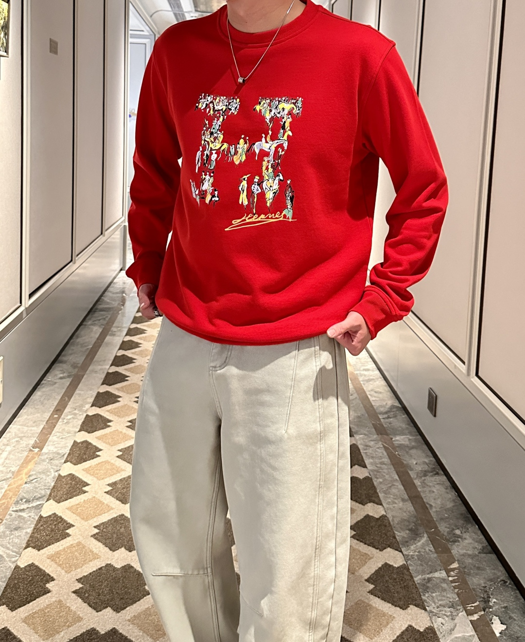 爱🐎仕 /2025秋冬新品 定制顶级卫衣棉，面料特别有质感，冬季必备单品，保暖性好。男女通穿，细节到位，