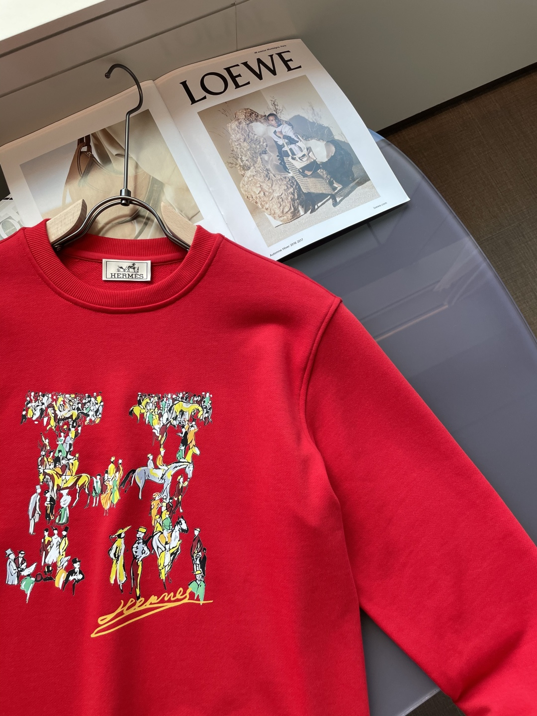 爱🐎仕 /2025秋冬新品 定制顶级卫衣棉，面料特别有质感，冬季必备单品，保暖性好。男女通穿，细节到位，