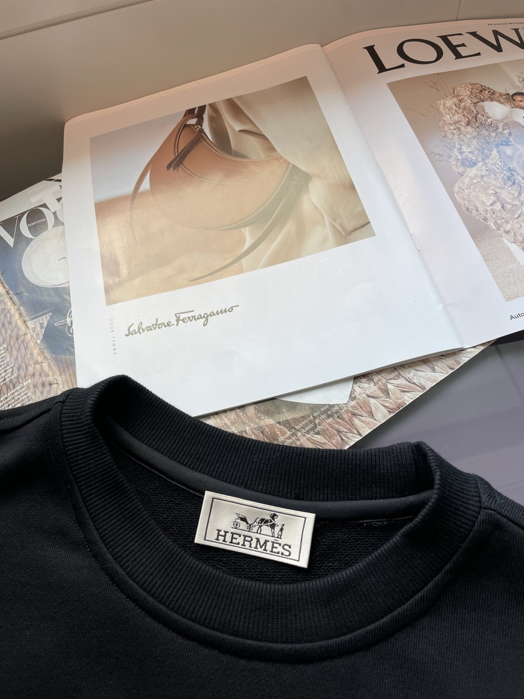 爱🐎仕 /2025秋冬新品 定制顶级卫衣棉，面料特别有质感，冬季必备单品，保暖性好。男女通穿，细节到位，