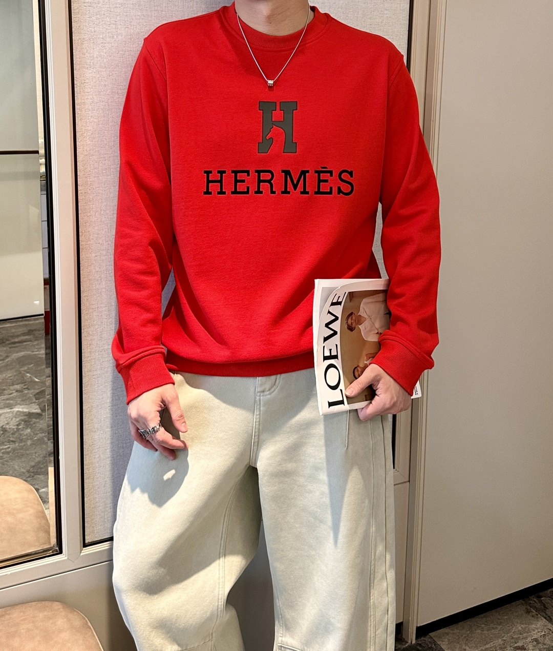 爱🐎仕 /2025秋冬新品 定制顶级卫衣棉，面料特别有质感，冬季必备单品，保暖性好。男女通穿，细节到位，