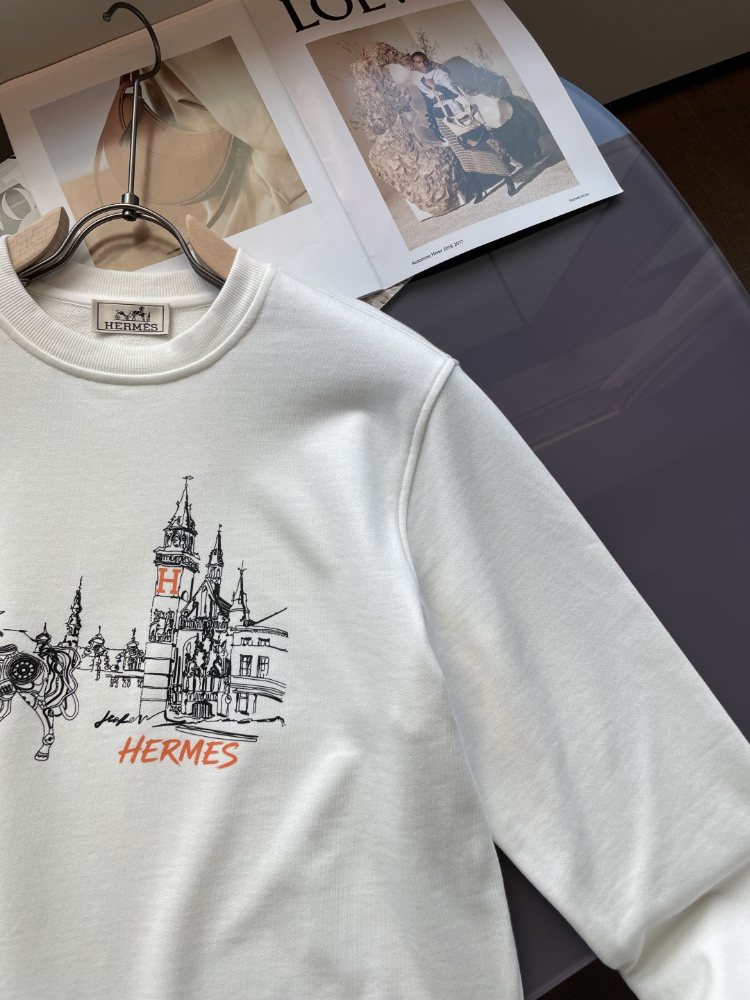 爱🐎仕 /2025秋冬新品 定制顶级卫衣棉，面料特别有质感，冬季必备单品，保暖性好。男女通穿，细节到位，