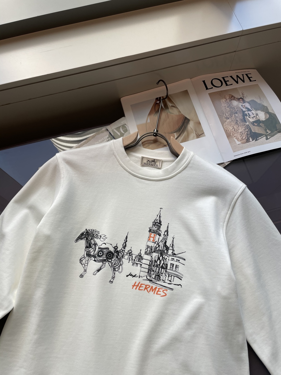 爱🐎仕 /2025秋冬新品 定制顶级卫衣棉，面料特别有质感，冬季必备单品，保暖性好。男女通穿，细节到位，