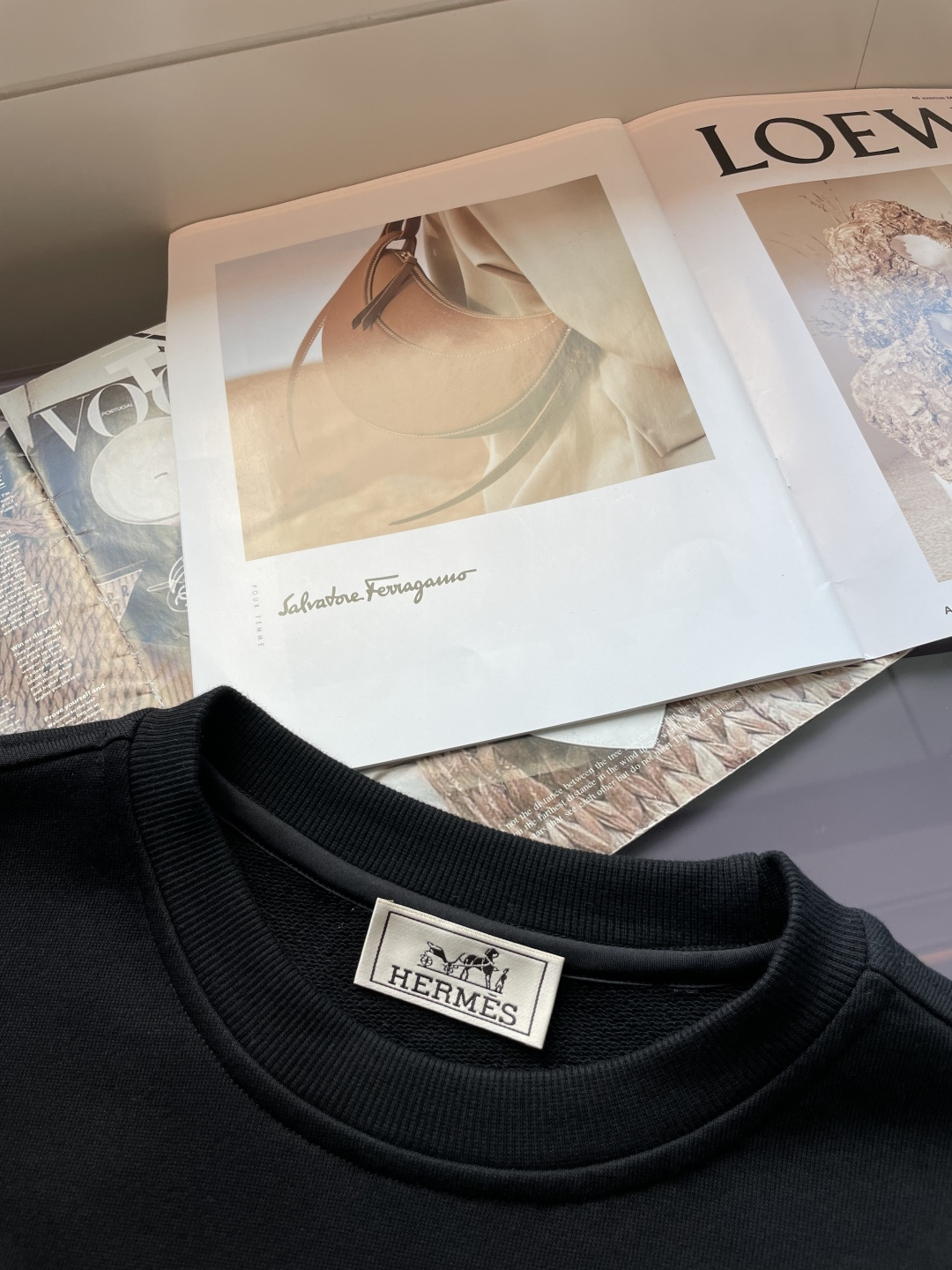 爱🐎仕 /2025秋冬新品 定制顶级卫衣棉，面料特别有质感，冬季必备单品，保暖性好。男女通穿，细节到位，