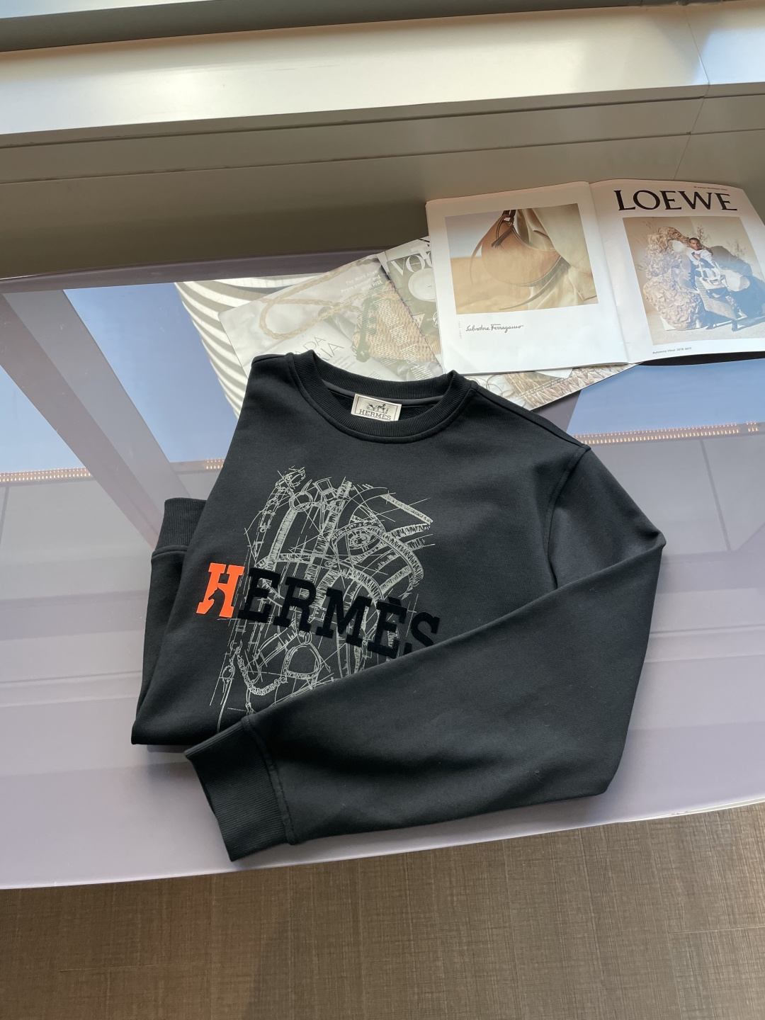 爱🐎仕 /2025秋冬新品 定制顶级卫衣棉，面料特别有质感，冬季必备单品，保暖性好。男女通穿，细节到位，