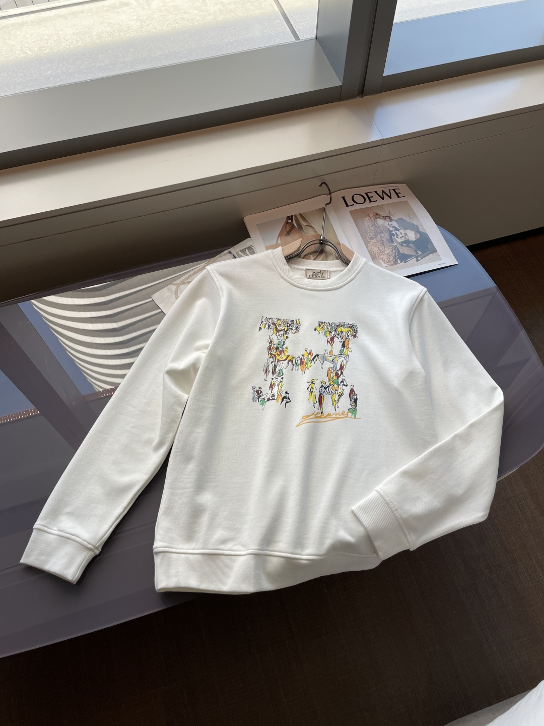 爱🐎仕 /2025秋冬新品 定制顶级卫衣棉，面料特别有质感，冬季必备单品，保暖性好。男女通穿，细节到位，