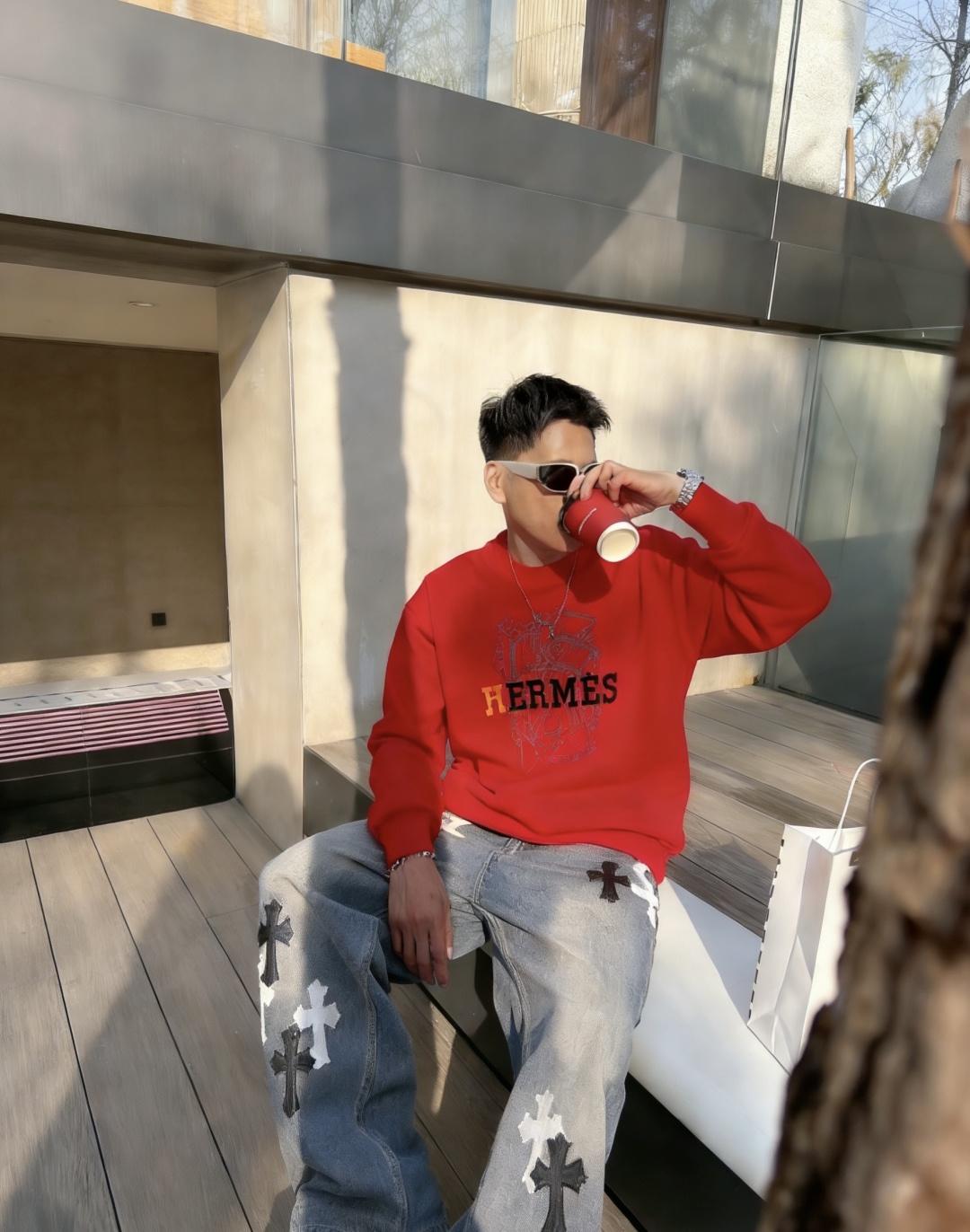 爱🐎仕 /2025秋冬新品 定制顶级卫衣棉，面料特别有质感，冬季必备单品，保暖性好。男女通穿，细节到位，