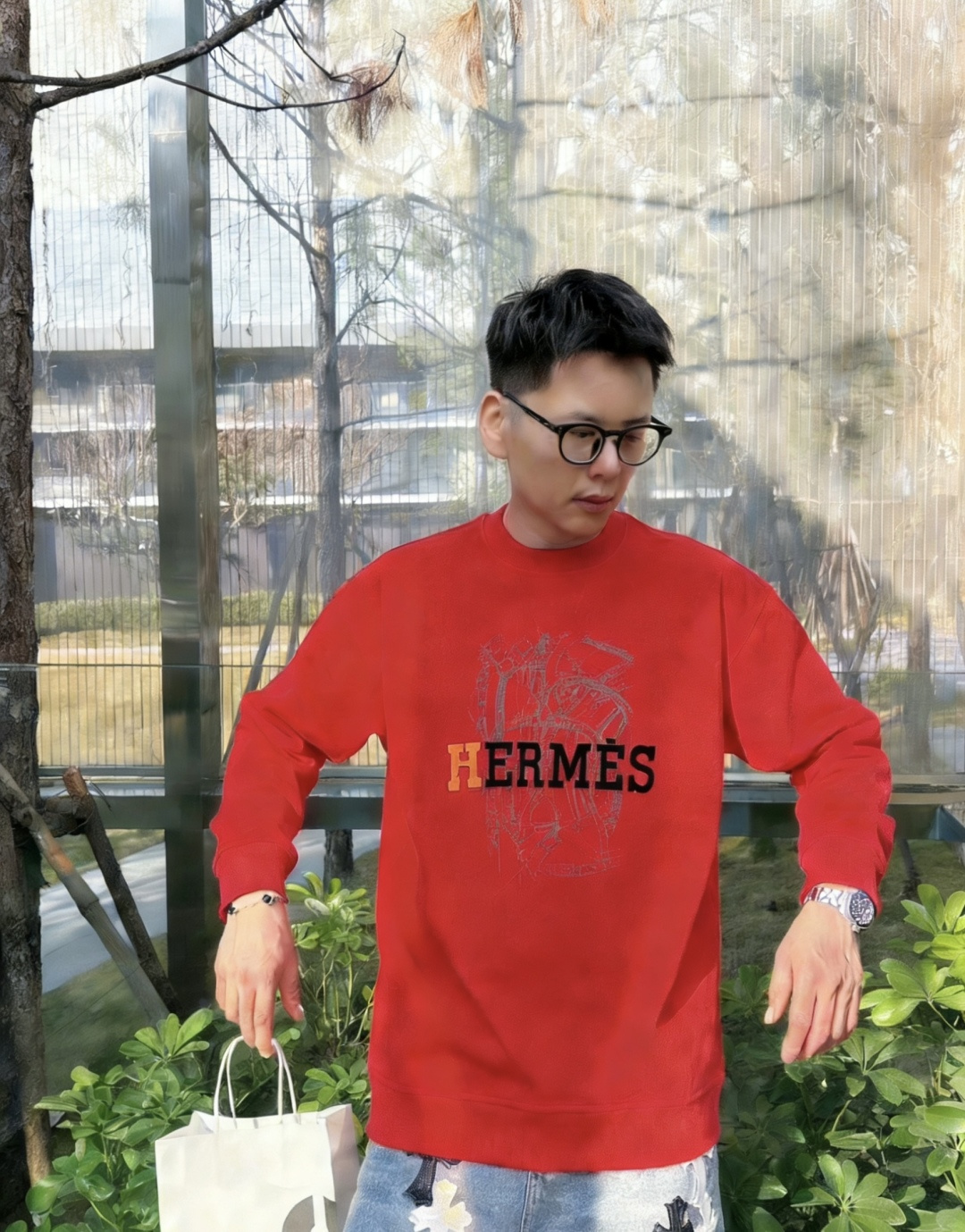 爱🐎仕 /2025秋冬新品 定制顶级卫衣棉，面料特别有质感，冬季必备单品，保暖性好。男女通穿，细节到位，