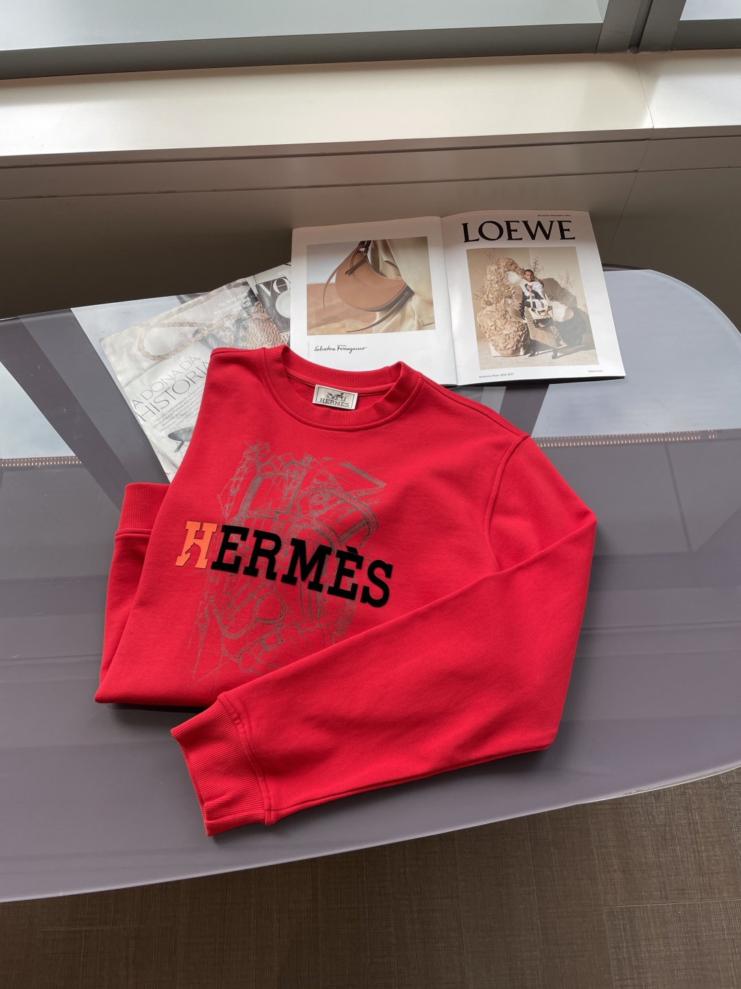 爱🐎仕 /2025秋冬新品 定制顶级卫衣棉，面料特别有质感，冬季必备单品，保暖性好。男女通穿，细节到位，