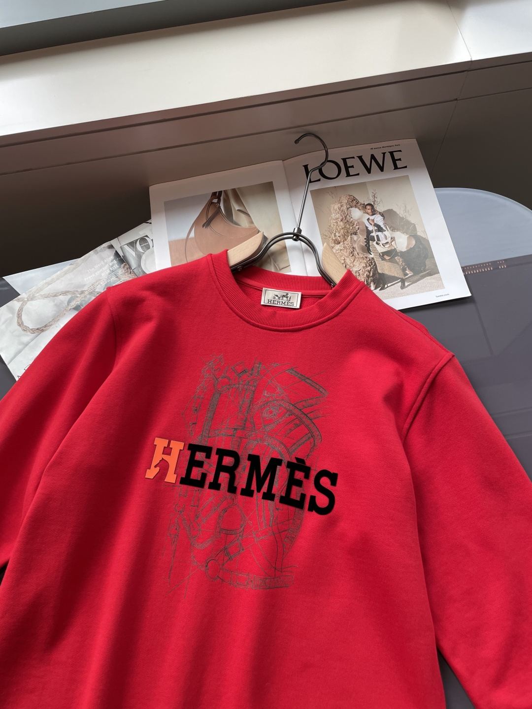 爱🐎仕 /2025秋冬新品 定制顶级卫衣棉，面料特别有质感，冬季必备单品，保暖性好。男女通穿，细节到位，