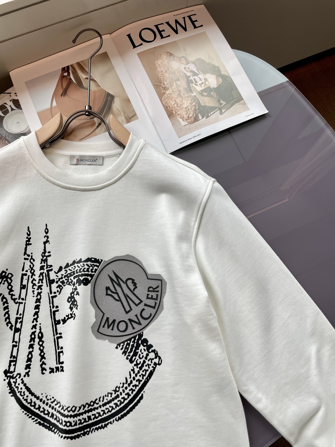 蒙口 /2025秋冬新品 定制顶级卫衣棉，面料特别有质感，冬季必备单品，保暖性好。男女通穿，细节到位，版