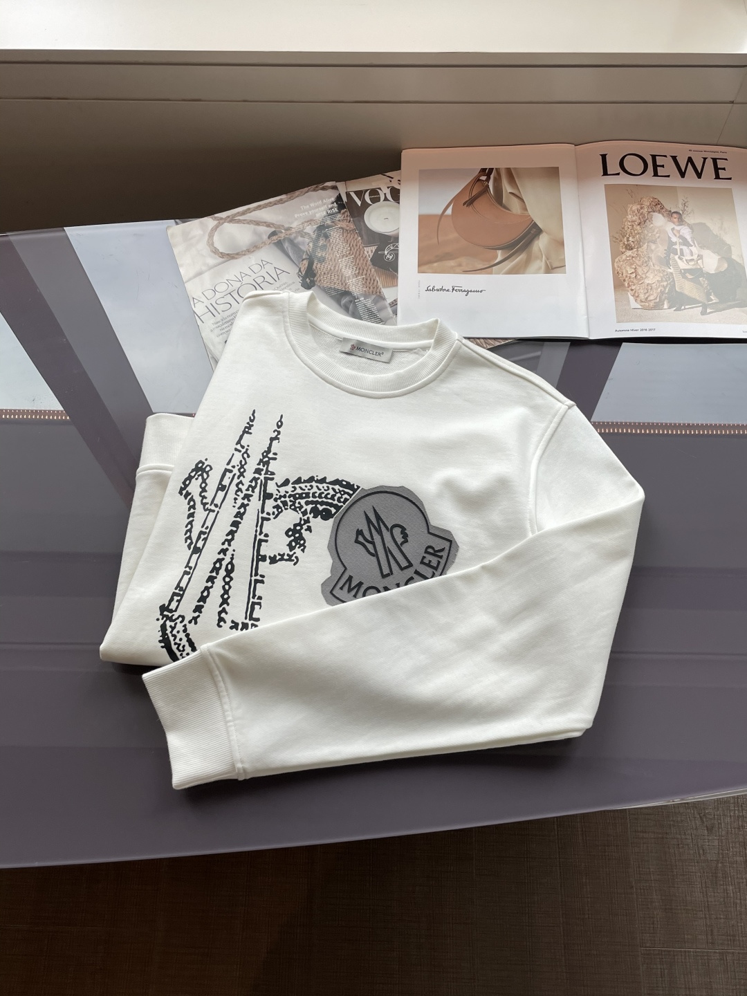 蒙口 /2025秋冬新品 定制顶级卫衣棉，面料特别有质感，冬季必备单品，保暖性好。男女通穿，细节到位，版